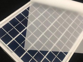 EVA光伏膜電池組件封裝膠膜較強(qiáng)的耐候性易疊放EVA生產(chǎn)廠家