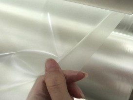 贊晨TPU透明膜環(huán)保防水透氣透明薄膜tpu磨砂服裝鞋材面罩面料